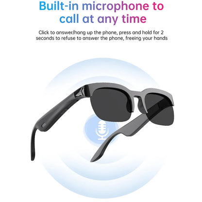 2026 New Smart AI Glasses – Real-Time Translation, Bluetooth Calling, Conversation Recording & Music – Smart Sunglasses for Men & Women